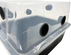 Grower’S Select Mushroom Monotub Fruiting Chamber with Filter Disks and Liner