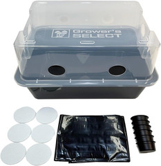 Grower’S Select Mushroom Monotub Fruiting Chamber with Filter Disks and Liner