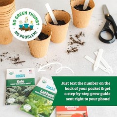 Organic Herb Seeds Variety (5-Pack)
