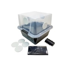 1 Monotub & 3lbs Exotic Substrate + 2lbs Whole Oats Full Mushroom Grow Kit (S)