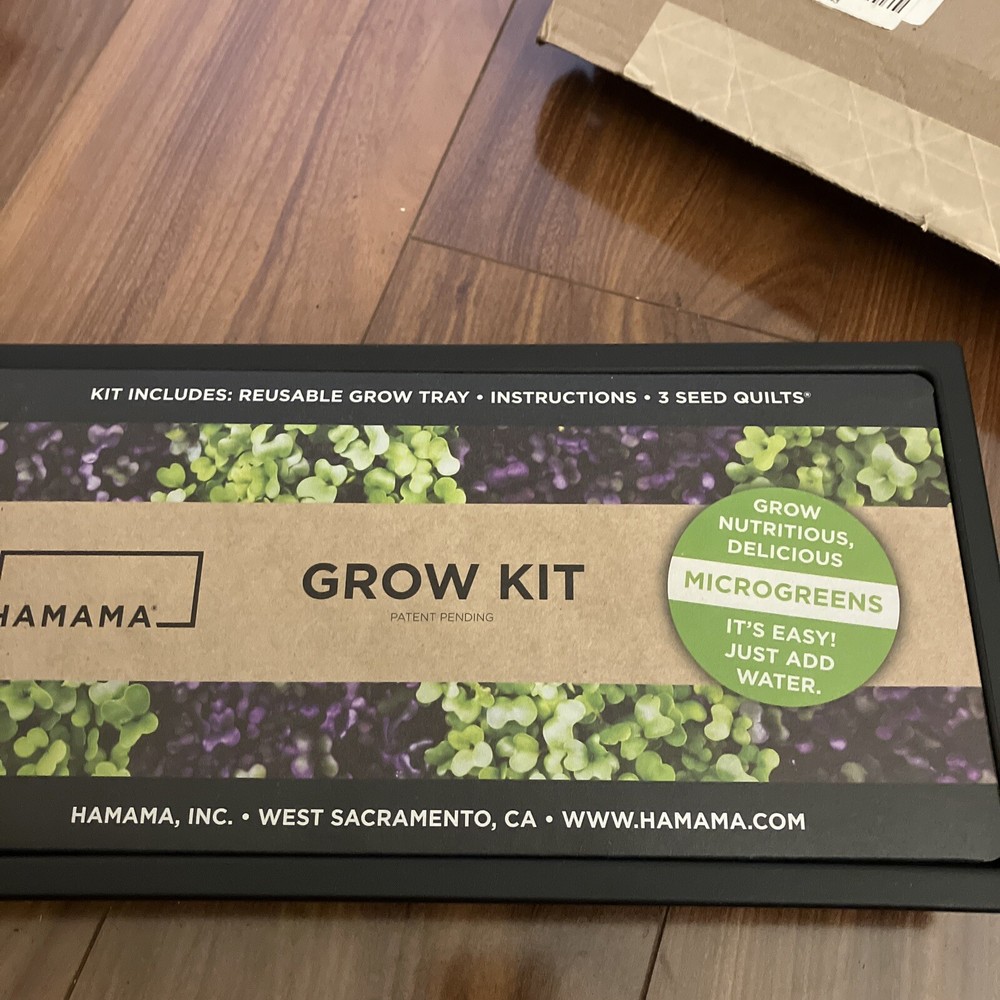 Hamama microgreens grow kit New