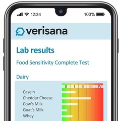 Food Sensitivity Complete Test – 240 Foods HometoLab Screening – Verisana