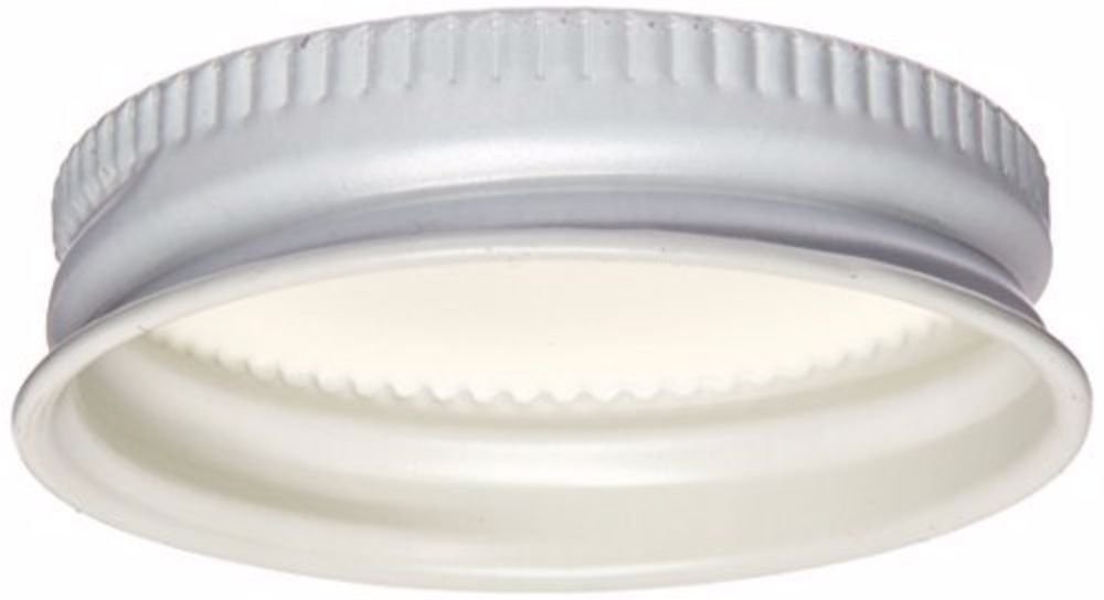 Metal Growler Caps 100 Pack 38mm White Caps for 1/2 and 1 Gallon Jugs