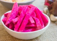 Pickled Turnip,Jerusalem,Middle Easte,Natural,Healthy,Food,(1kg),Handmade Pickle