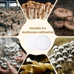 60 PCS 2.5″ Monotub Filter Discs for Mushroom Growing – Adhesive Filtration Pads