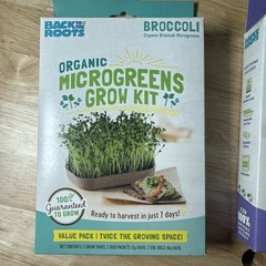 3 PACK – Back to the Roots Organic Microgreens Grow Kit Variety Pack