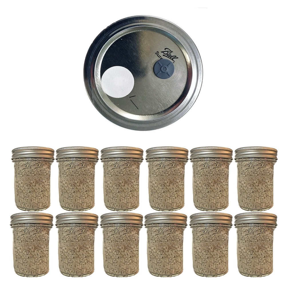 BRF Jars Mushroom Substrate Organic Magical Grow Kit