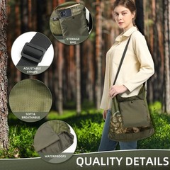 Mushroom Foraging Kit with Mesh Bag, Knife & Adjustable Strap – Ideal Gift for F