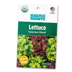 100% Organic Seed Packet – Lettuce ‘Gourmet Blend’ 420mg