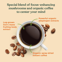 Mushroom Mix Coffee Lion’S Mane | Think | Pack of 3 (30 Packets Total)