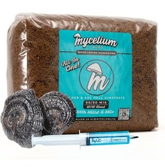 Mycelium Plus Mushroom Growing Kit, CVG Substrate Proprietary Blend (5 LBS)
