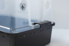 Max Yield Bin | 1 Monotub Mushroom Fruiting Chamber with (5 unit of line up) Set