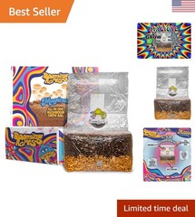 5lb Home Mushroom Grow Kit – Easy All-in-One Solution for Fresh Harvest