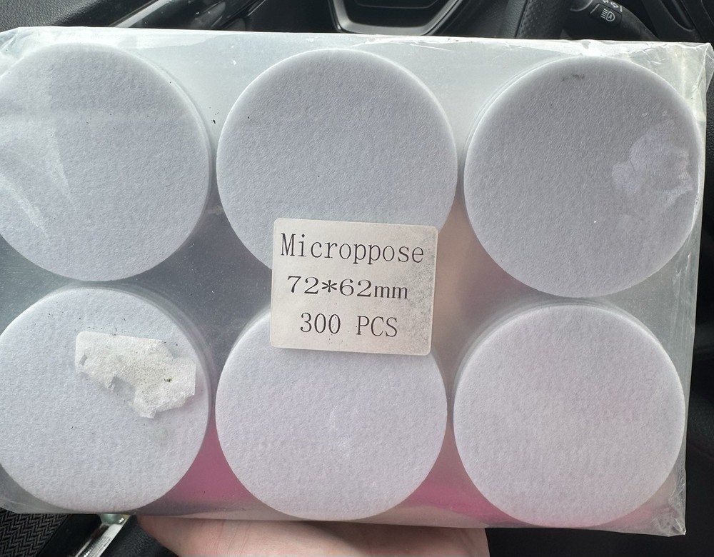 300 Micropose Adhesive Filter Discs 72x62mm Mushroom Monotub Grow Gas Exchange