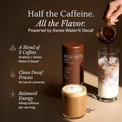 MUDWTR Real Arabica Mushroom Coffee With Adaptogens | Superfood Blend for Foc…