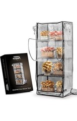 Terra Fungus Mushroom Grow Tent, for Growing kit, Small Transparent