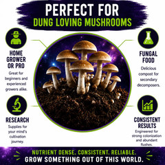4lbs Coco Coir/Manure Mushroom Bulk Substrate