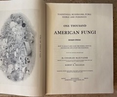 ONE THOUSAND AMERICAN FUNGI BY CHARLES MCILVAINE-1973 HB 1ST ED W/DJ-729 PAGES