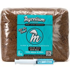 Mycelium Plus Mushroom Growing Kit, CVG Substrate Proprietary Blend (5 LBS)