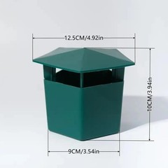 Reusable Snail & Slug Trap Plastic Garden Pest Cage for Flowers Vegetables Safe