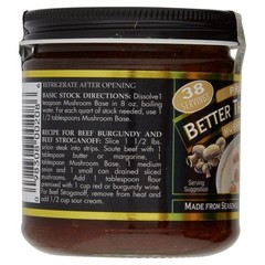 Flavorful Mushroom Base – 8 OZ, Makes 9.5 Quarts of Gourmet Broth