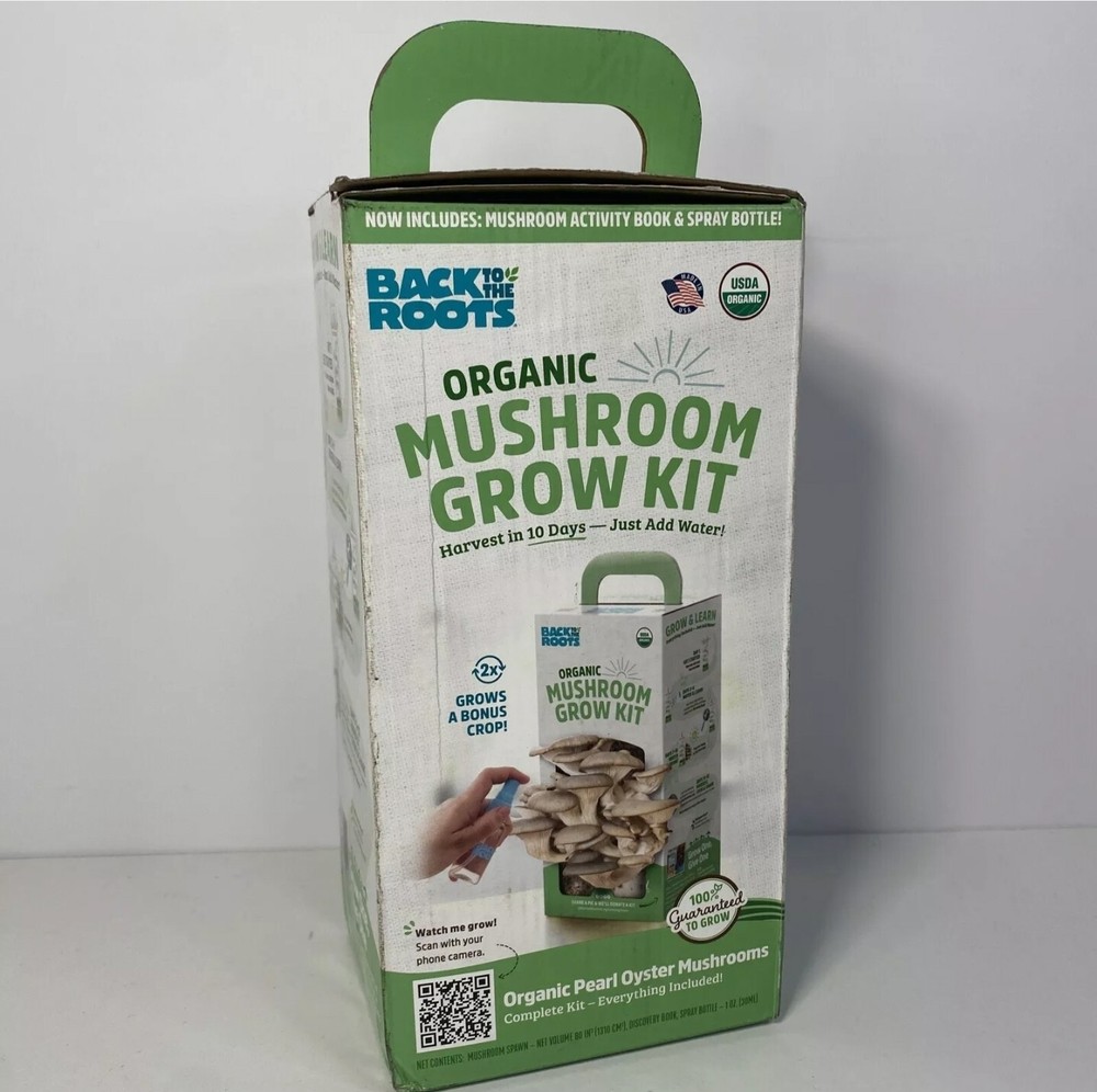 Back To The Roots Organic Mushroom Farm Grow Kit – FREE SHIPPING