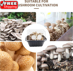24-Pack 2.5″ Monotub Filter Disks – 2MM Thick Adhesive Patch for Mushroom Growin