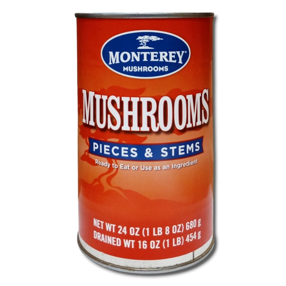 Mushroom Pieces & Stems Value Pack 24 Ounce Can | Pack of 3