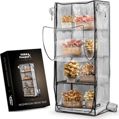 Mushroom Grow Tent, Martha Tent for Growing kit, Small Transparent