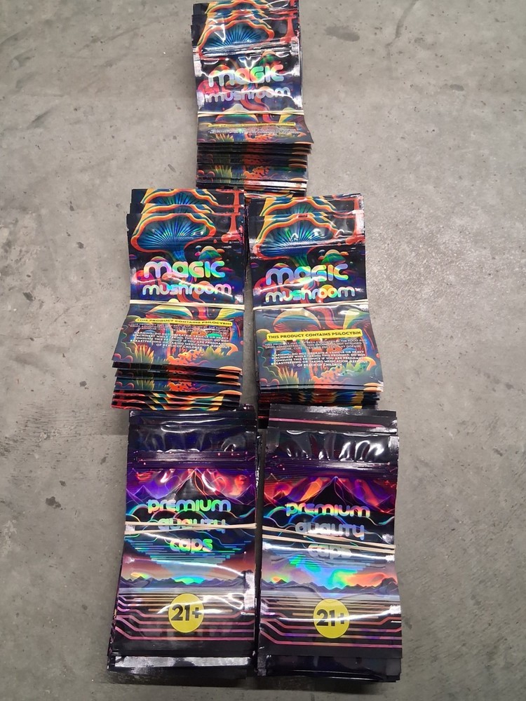 Mushroom 7g Mylars 250 Pieces