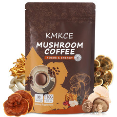 Mushroom Coffee, 6 Organic Mushrooms with Lion’S Mane, Reishi, Cordyceps, Shitak