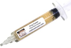 10cc Liquid Culture of CLEAN King Oyster Mycelium for Easy Cultivation