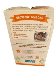 Back to the Roots Organic Pink Oyster Mushroom Grow Kit And Kids Terrarium Kit