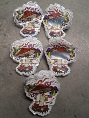 Mushroom Man 3.5g Mylar Bags 250 Pieces