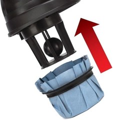 Eco-Friendly Reusable Paper Vacuum Filters – 3 Pack for Large Debris Collection