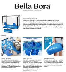 Bella Bora Still Air Box Mycology (Sturdy) by US Mycologists Upgraded V2 (Large)