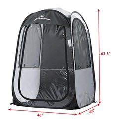 Sportneer XL Pop Up Sports Tent, 46″x46″x63.5″ Clear TPU Outdoor Shelter