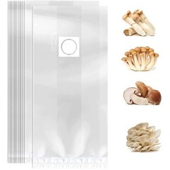 Christmas deal Mushroom Growing Bags Mycelium Seeds Substrate 100 Bags 4×13