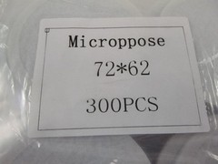300 Pack Microppose Adhesive Lid Filters 3″ (72mm) For Mushroom Cultivation