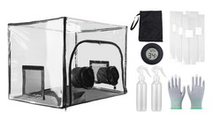 Large Still Air Box for Mushroom Growing, Mycology Fume Hood, Grow Kit Tent 31.5