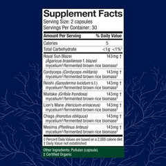 Host Defense Stamets 7-7 Species Blend – Mushroom 60 Count (Pack of 1)