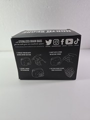 🍄‍🟫North Spore 3lb ORGANIC Sterilized Grain Bag with Injection Port, NEW 🍄‍🟫