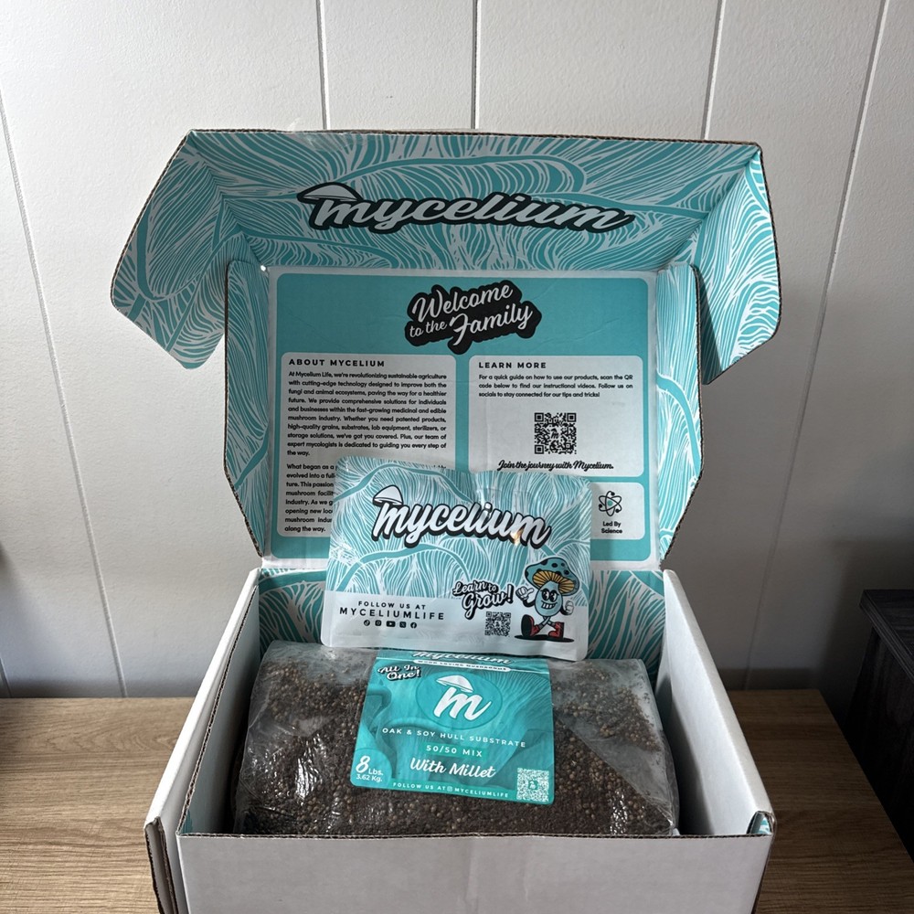 Mycelium Growing Kit New Myceliumlife 8 Lbs S5