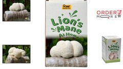Lion’s Mane Grow Kit Organic Mushroom Home Cultivation Log Complete