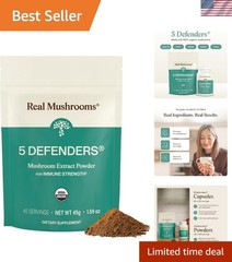 5 Defenders Mushroom Complex – Functional Mushrooms Extract from Chaga, Shiit…
