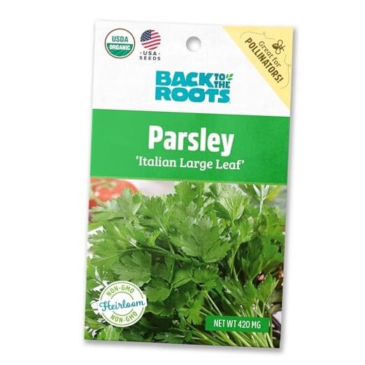 100% Organic Seed Packet – Parsley ‘Italian Large Leaf’ 420mg
