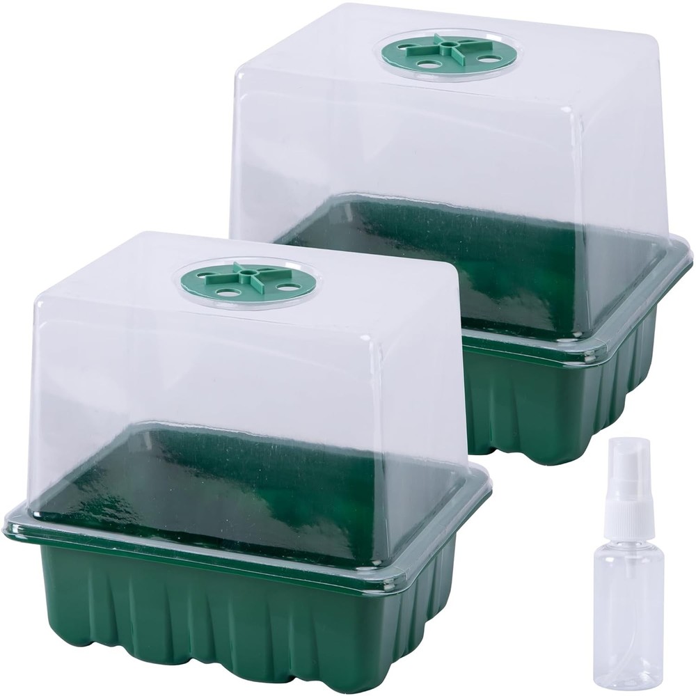 Monotub Mushroom Grow Kit 2 Pack Small 6.5in Fruiting Chamber Box Container
