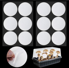 2.5in Thickness 12PCS Mushroom Filter Disks for Effective Growing Success