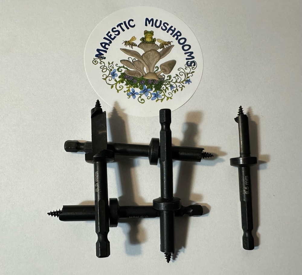 Mushroom Plug Spawn Drill Bits