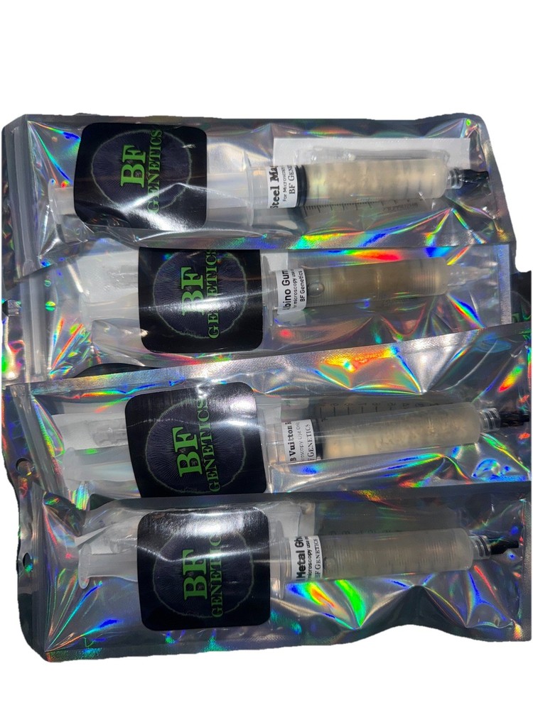 3 10cc Liquid Concentrate Syringes | Ready for Grains or AGAR